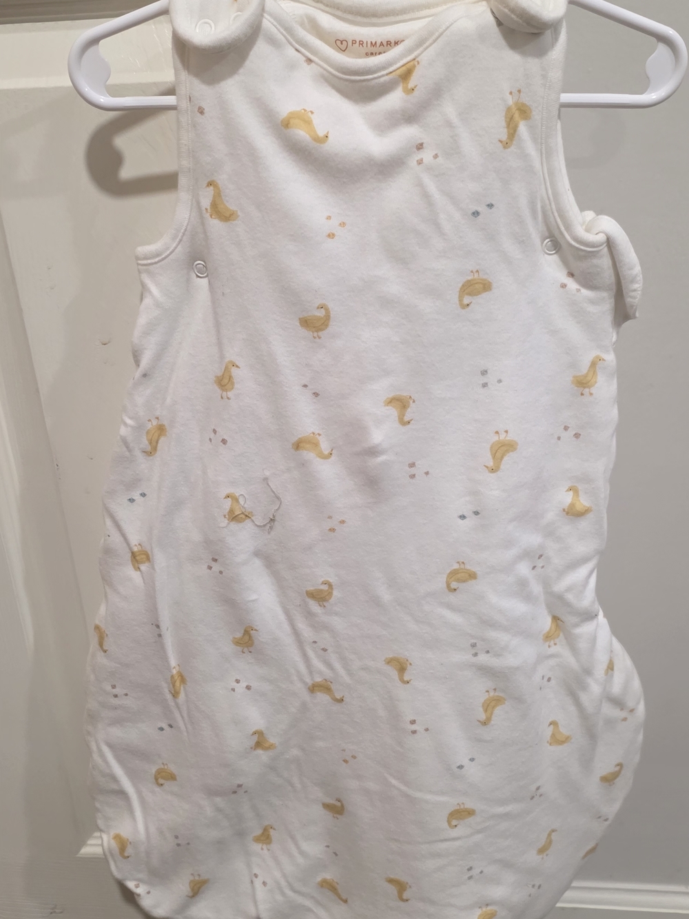 Primark Baby Yellow Duck Sleep Sack
